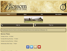 Tablet Screenshot of blossomcog.org